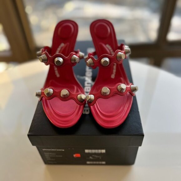 Red Riot | Alexander Wang Gladiator Heel - Picture 8 of 16